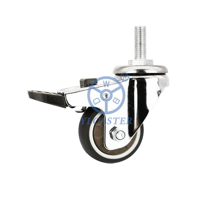 38mm Furniture Casters Small Silent Wheel Swivel Plate Coffee Machine Caster Wheels