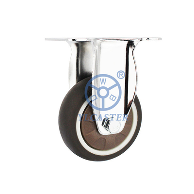 38mm Furniture Casters Small Silent Wheel Swivel Plate Coffee Machine Caster Wheels