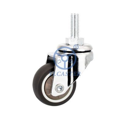 38mm Furniture Casters Small Silent Wheel Swivel Plate Coffee Machine Caster Wheels