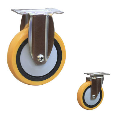 125mm PP Swivel Plate Stainless Steel Caster Wheels
