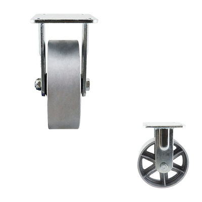 6x2 Inch Silver Wheel 280kg Load Capacity Heavy Duty Rigid Casters