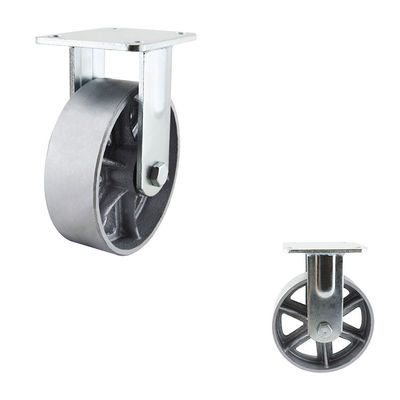 6x2 Inch Silver Wheel 280kg Load Capacity Heavy Duty Rigid Casters