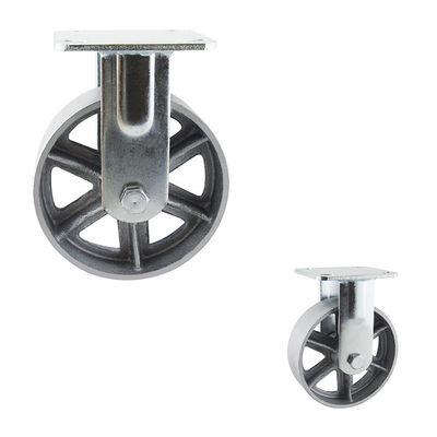 6x2 Inch Silver Wheel 280kg Load Capacity Heavy Duty Rigid Casters