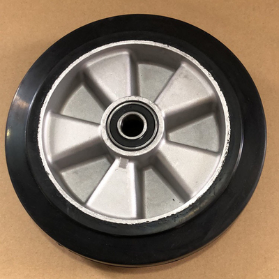 No Marking 350kg Loading 10 Inch Heavy Duty Caster Wheels With Aluminium Core