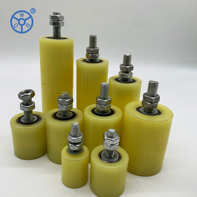 350kgの積載能力を備えたネジ込みキャスター、産業機器およびマテリアルハンドリング用途向けの耐久性のあるホイール