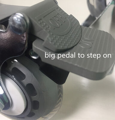 5 インチ 全体 高さ ポリウレタン カースト 工業 級 重荷 容量 カーツ の 車輪 機械 設備