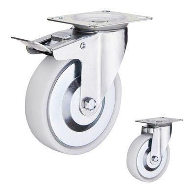 カバーと産業足車に荷を積む3inch 110lbs
