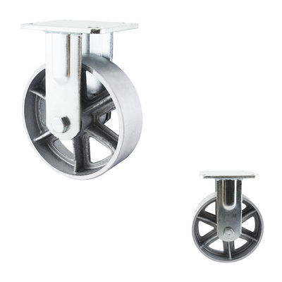 6x2 Inch Silver Wheel 280kg Load Capacity Heavy Duty Rigid Casters